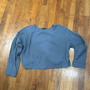 Madewell blouse with cross over back